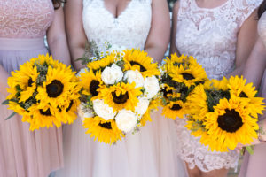 Sunflower wedding flowers
